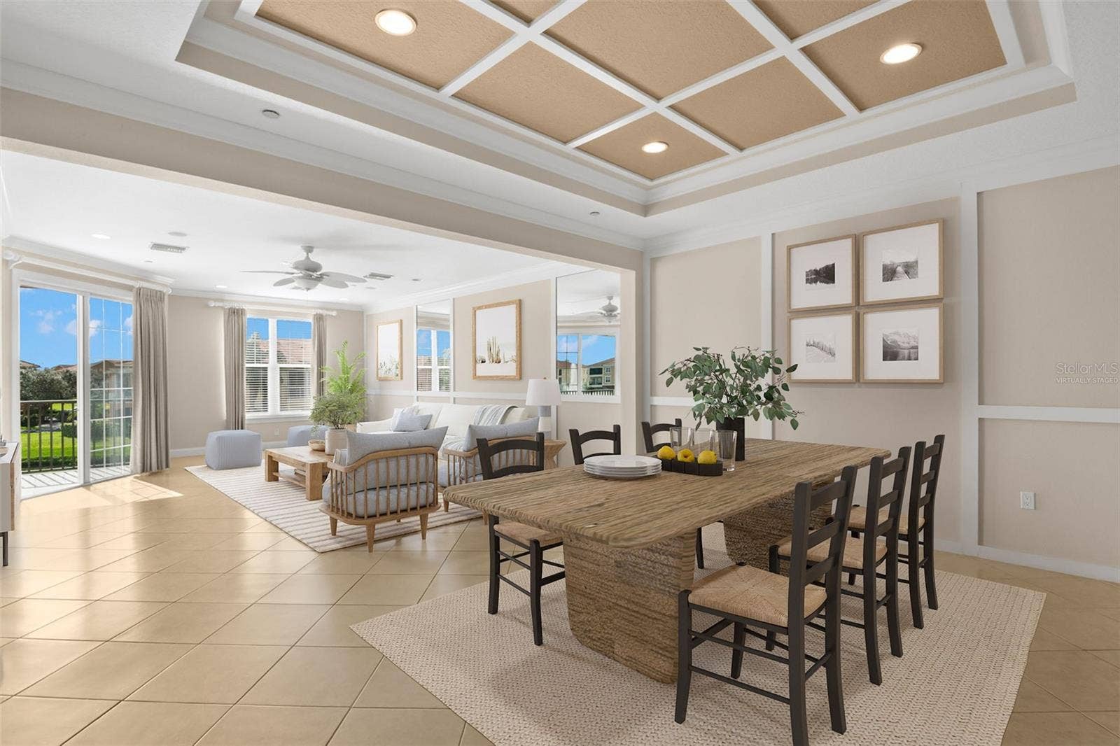 8 ACADEMY WAY S, #123, St Petersburg, FL 33711 Virtually staged.