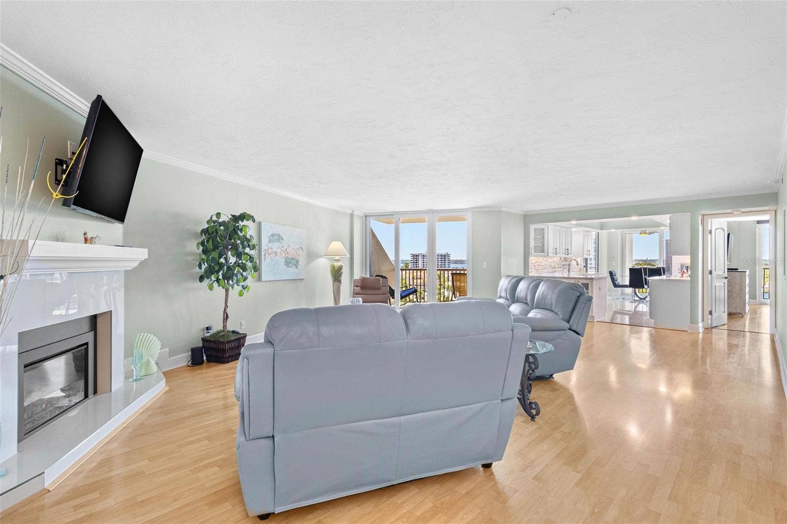1660 GULF BOULEVARD, #607, Clearwater Beach, FL 33767 living area