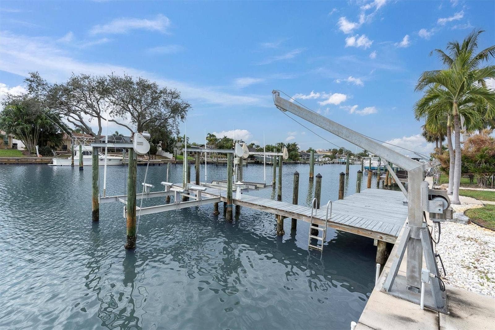 4200 46TH AVENUE S, St Petersburg, FL 33711 waterway with Dock
