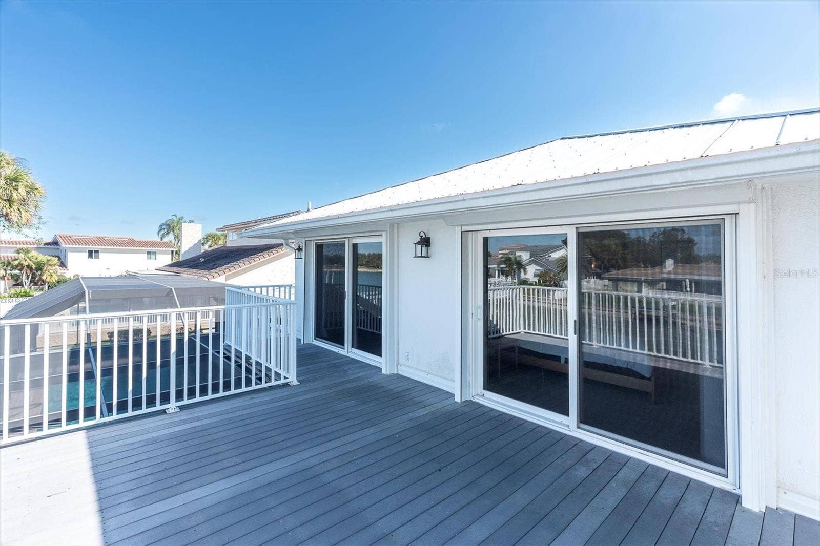 4935 62ND AVENUE S, St Petersburg, FL 33715 Upstairs balcony