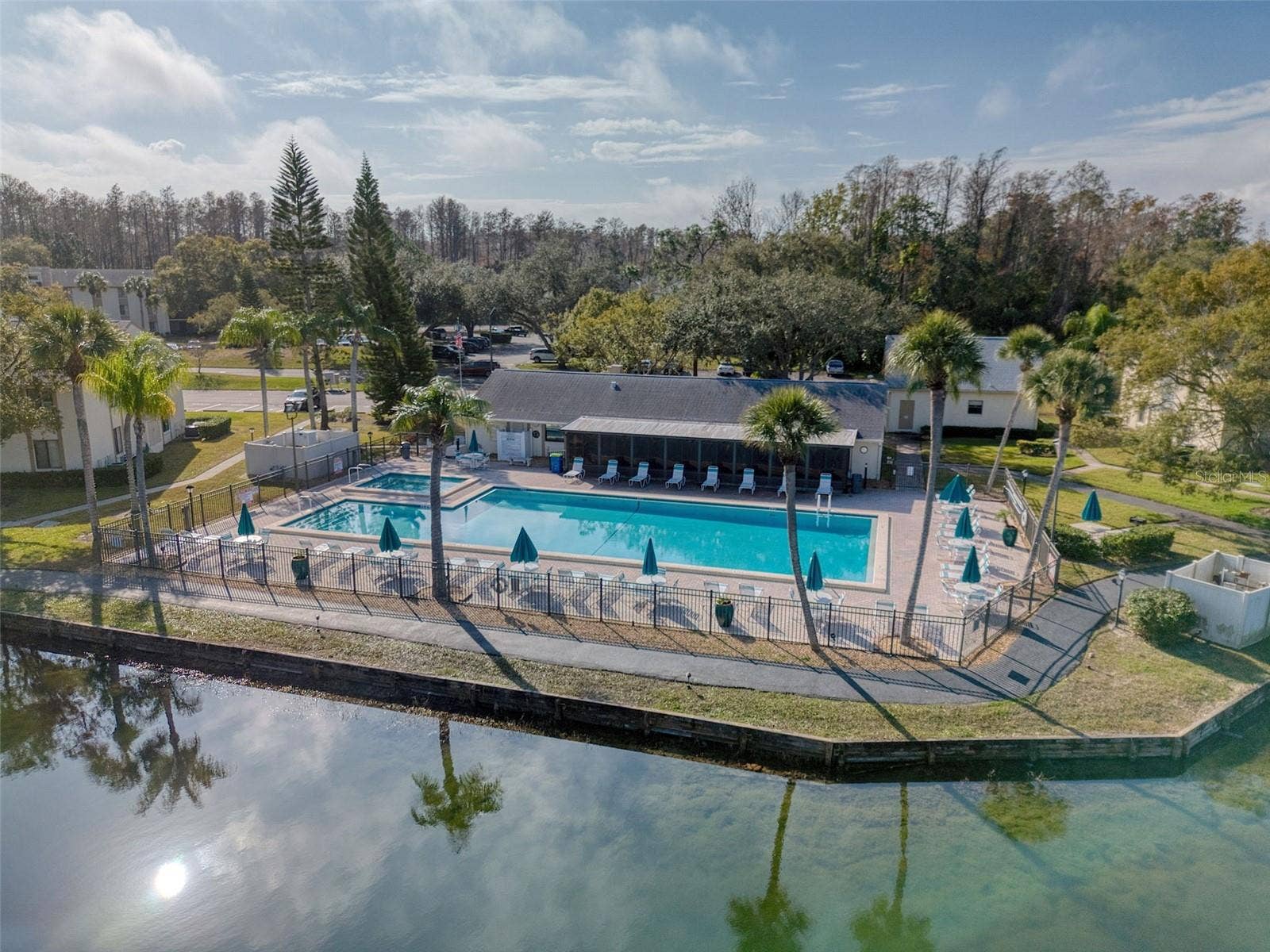 Pool and clubhouse
