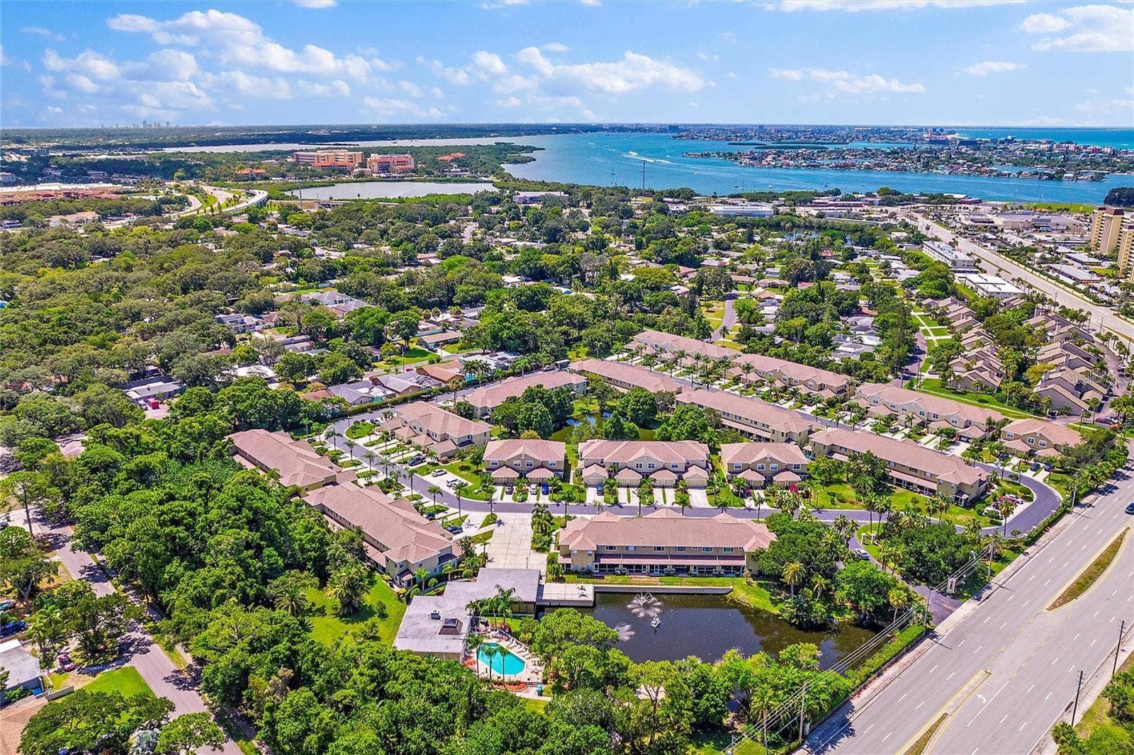 11158 KAPOK GRAND CIRCLE, Madeira Beach, FL 33708 aerial view of Kapok Grand