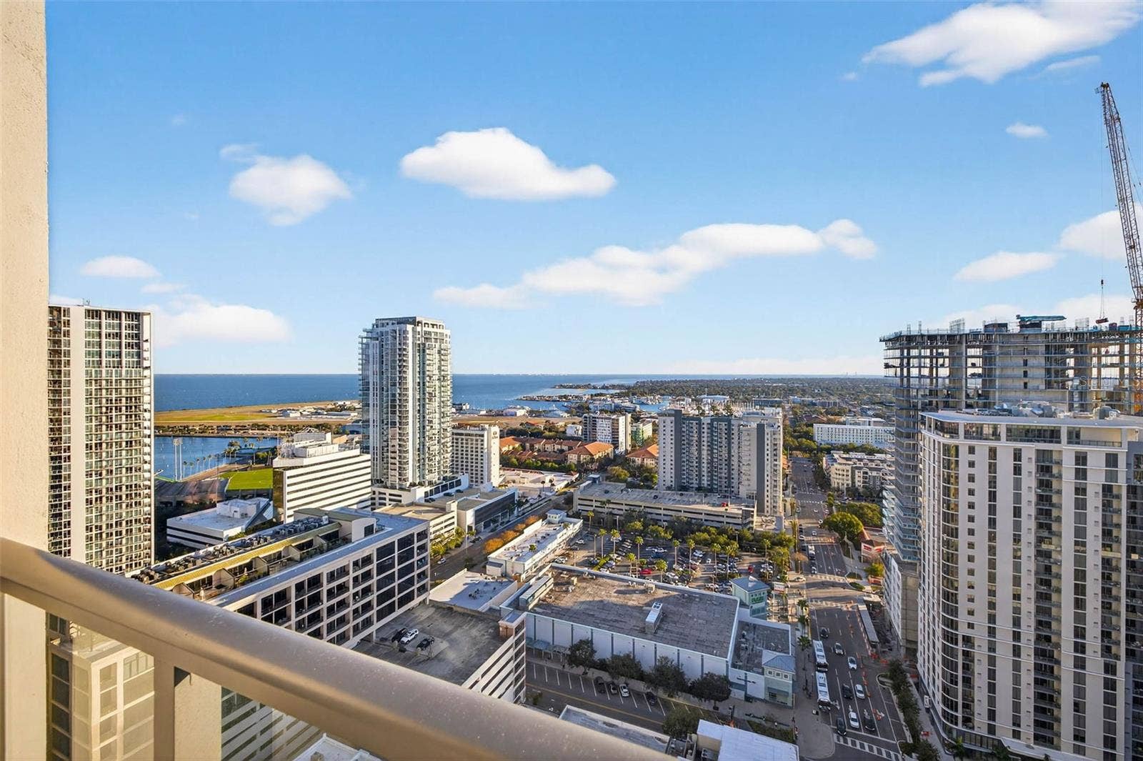 275 1ST AVE S, #2706, St Petersburg, FL 33701 Southern Exposure/Primary Bedroom Balcony