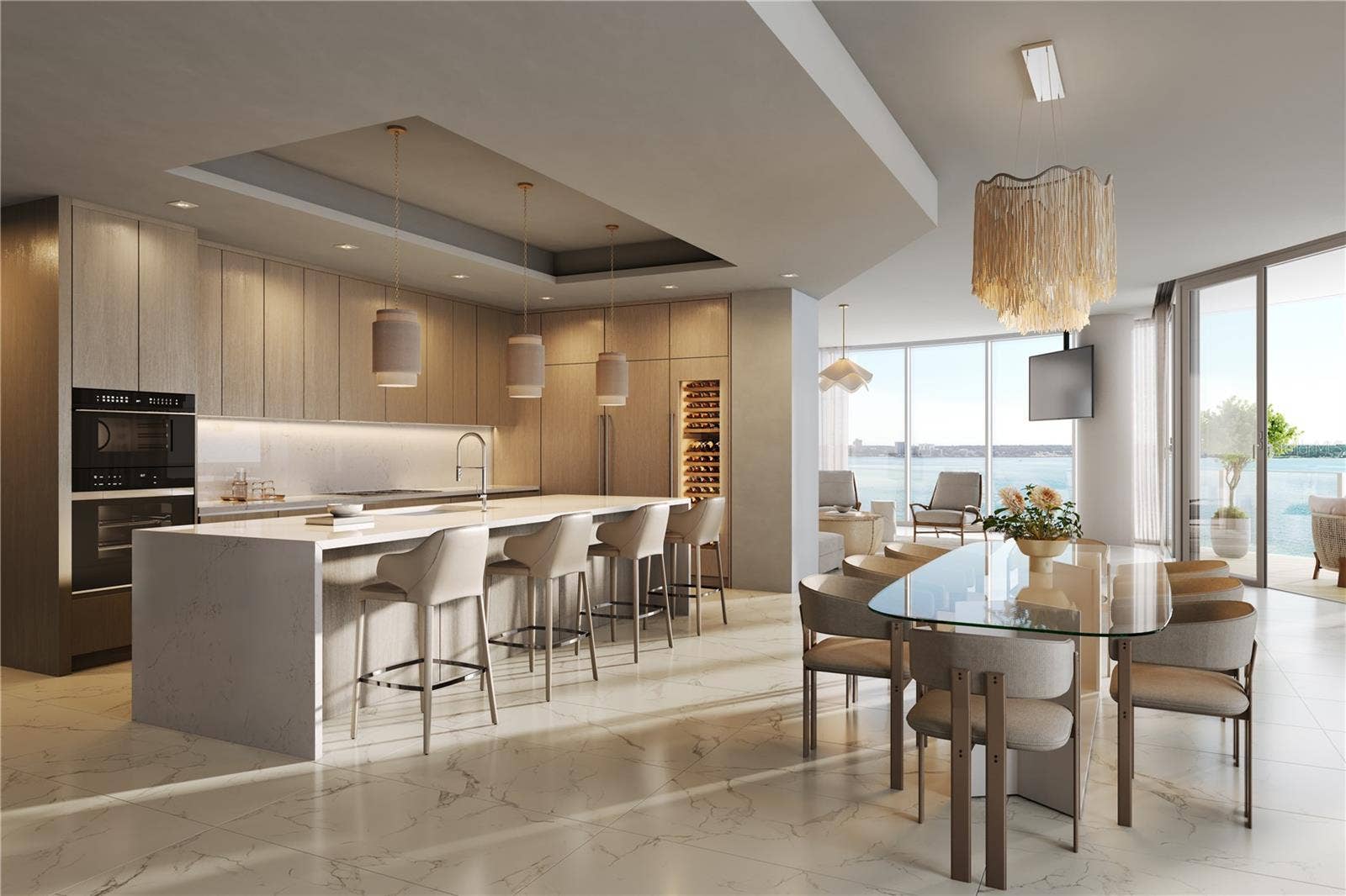 805 S GULFVIEW BOULEVARD, #401B, Clearwater Beach, FL 33767 Kitchen - To Be Built