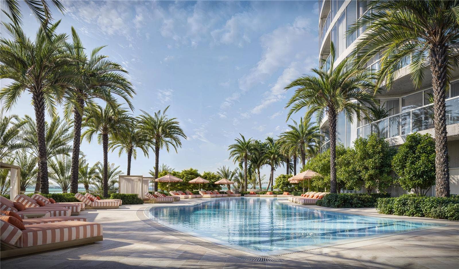 805 S GULFVIEW BOULEVARD, #401B, Clearwater Beach, FL 33767 Gulf View Pool - To Be Built