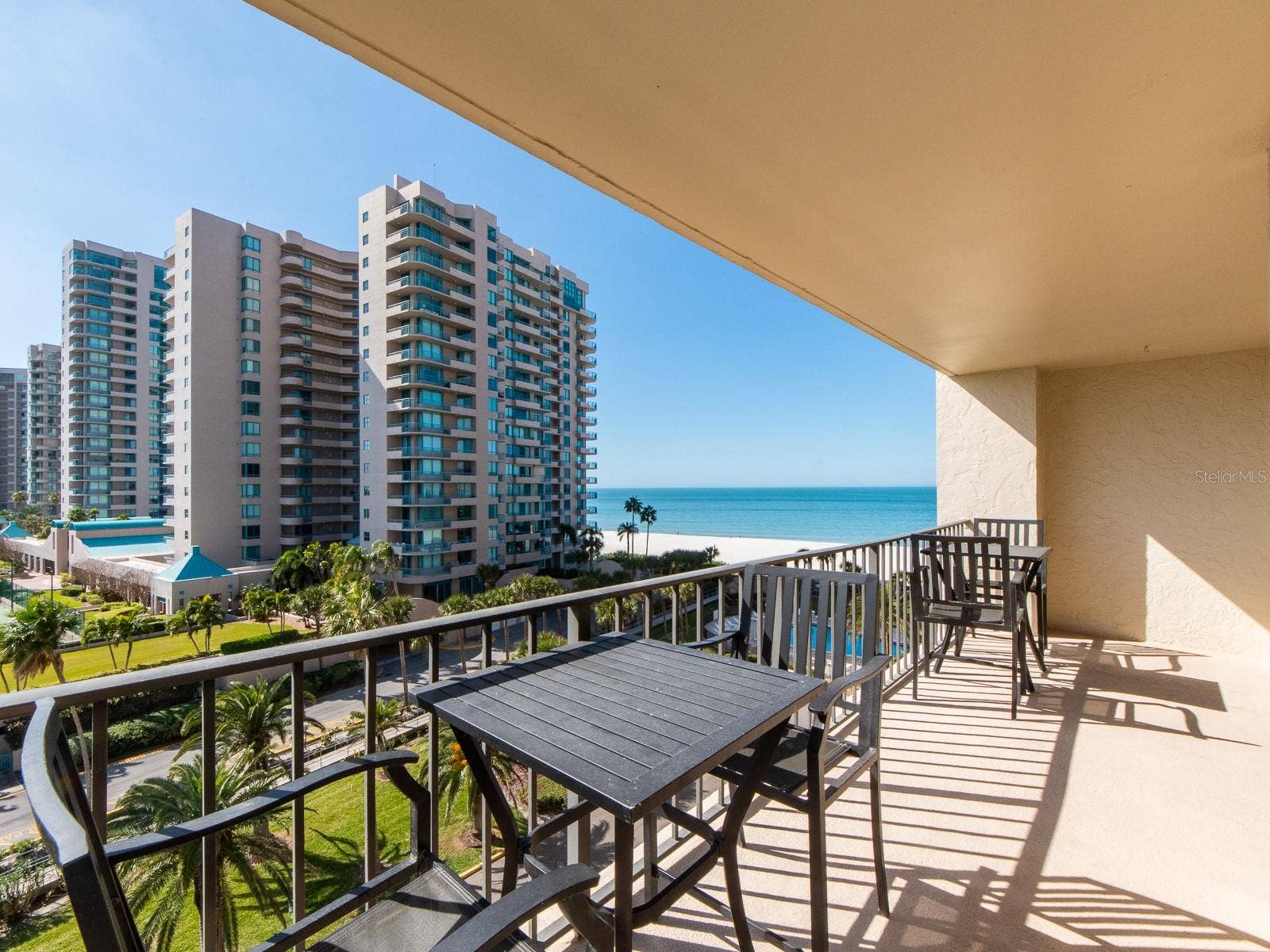 1480 GULF BOULEVARD, #610, Clearwater Beach, FL 33767 VIEW OF THE POOL AND THE GULF!