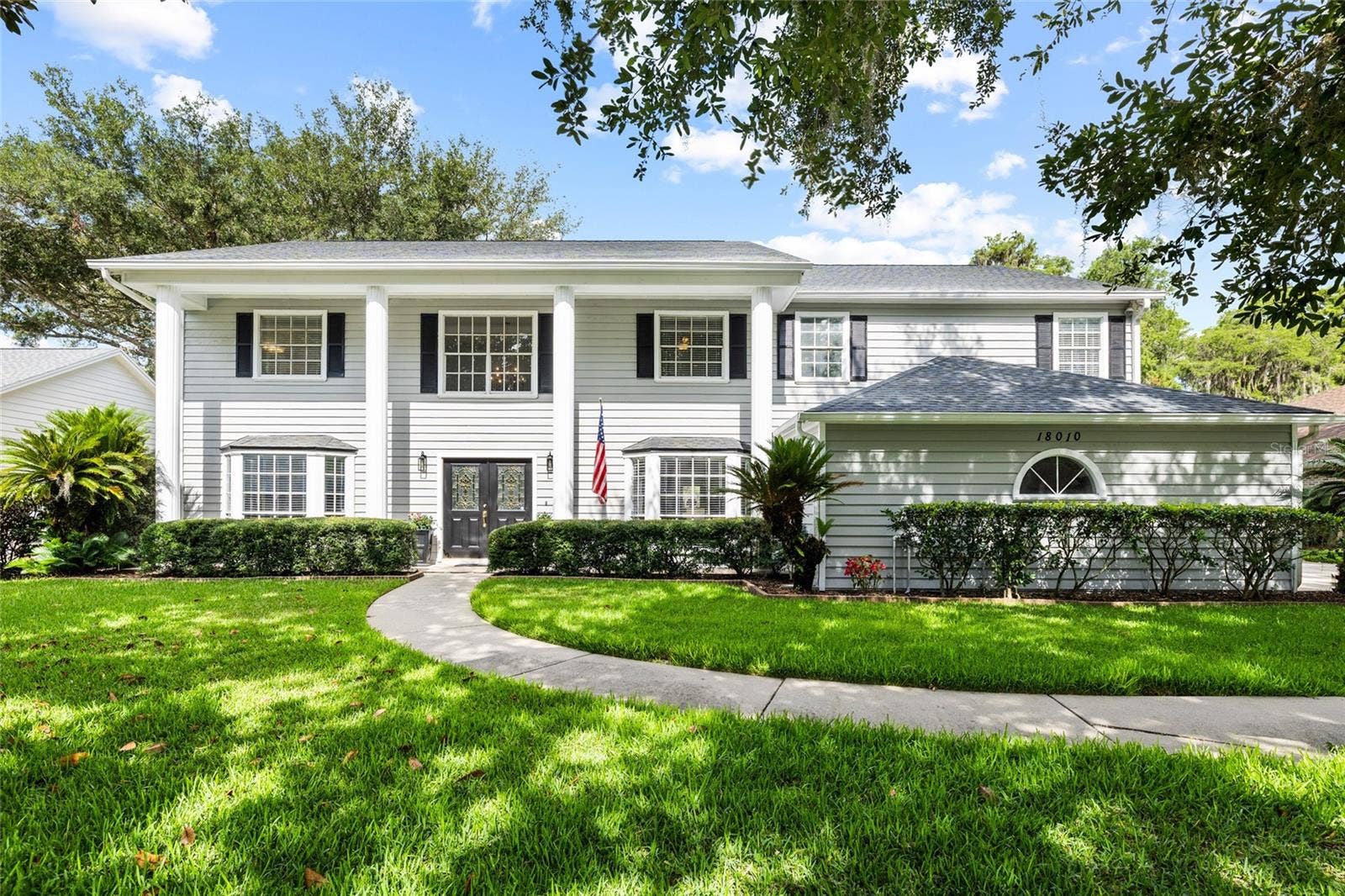 18010 CLEAR LAKE DRIVE, Lutz, FL 33548 Front of Home