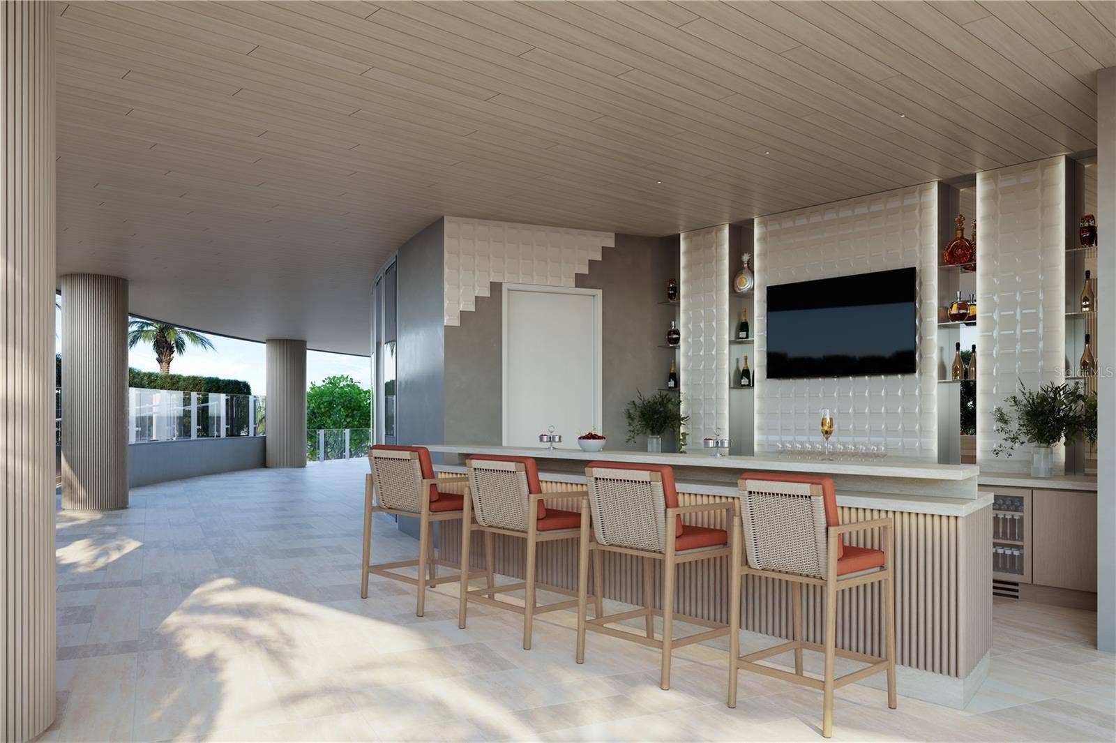 805 S GULFVIEW BOULEVARD, #305B, Clearwater Beach, FL 33767 Pool Bar - To Be Built