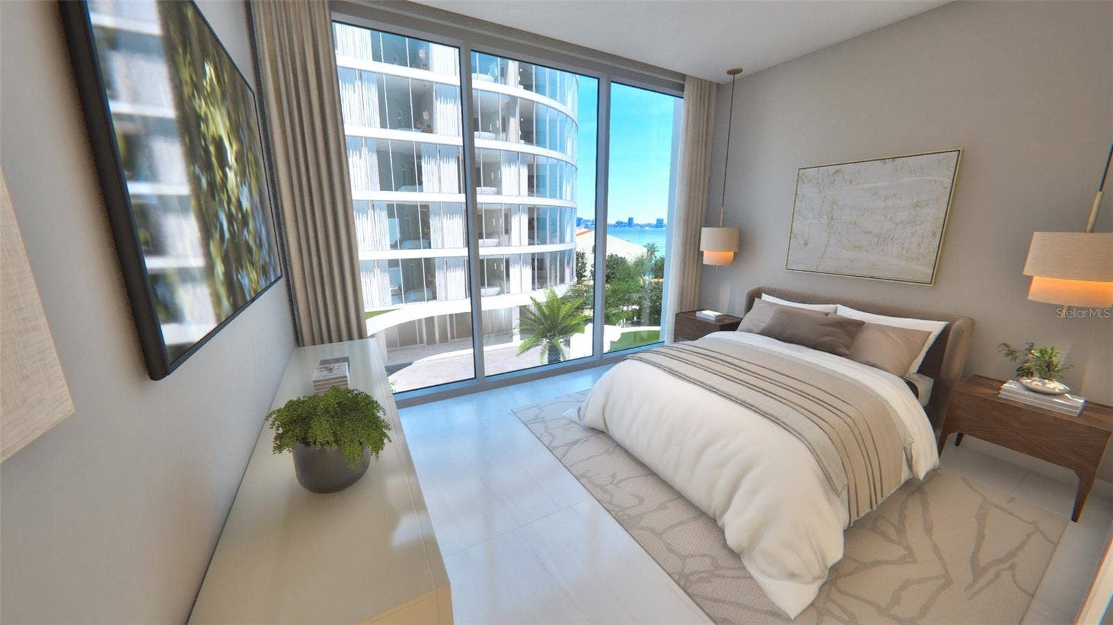 805 S GULFVIEW BOULEVARD, #407A, Clearwater Beach, FL 33767 Tertiary Bedroom - To Be Built