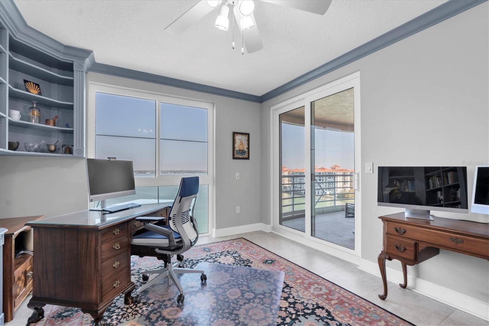 4993 BACOPA LANE S, #705, St Petersburg, FL 33715 office with views of Boca Ceiga Bay