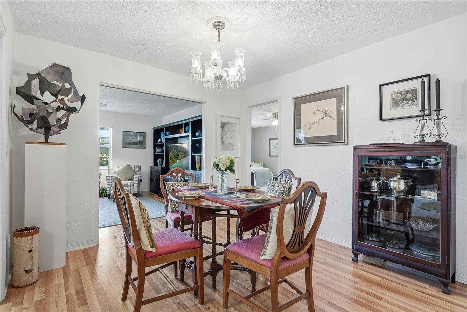 1890 62ND AVENUE S, St Petersburg, FL 33712 From everyday meals to special occasions, the dedicated dining area offers an inviting place to gather beside the family room.