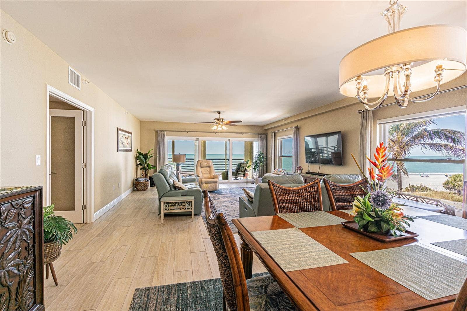 200 121ST AVENUE, #304, Treasure Island, FL 33706 Dining-Living-Balcony