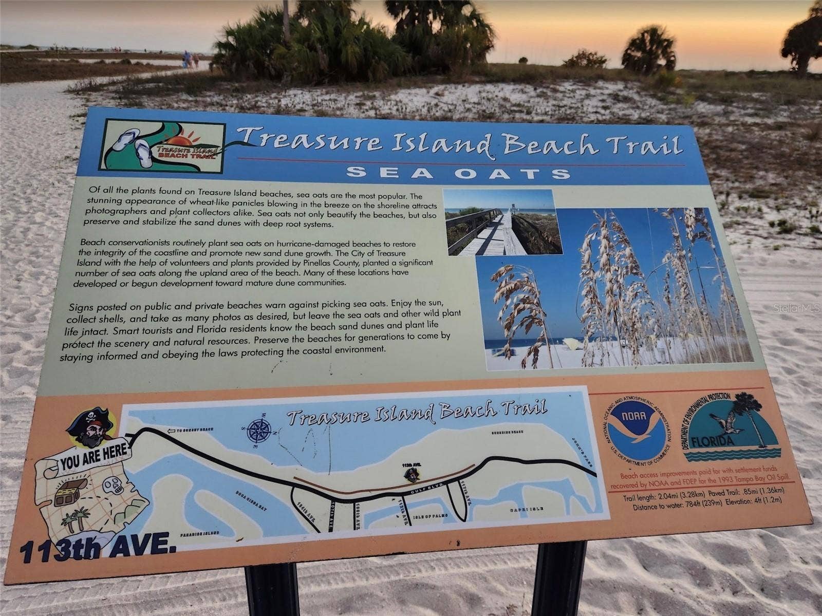 27 DOLPHIN DRIVE, Treasure Island, FL 33706 Public information including the 2.04 mile paved trail to satisfy exercise enthusiasts who love to enjoy nature.