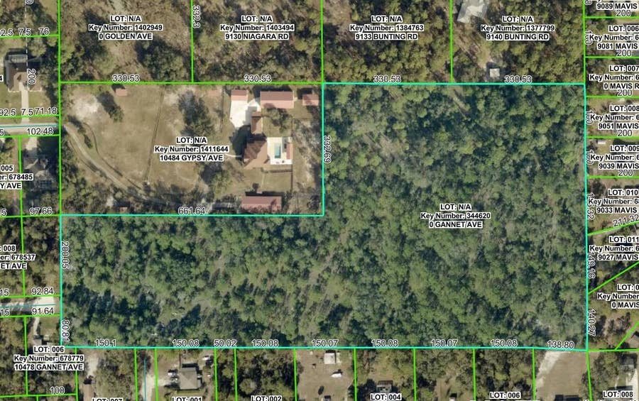 Property photo for 0 GANNET AVENUE, Weeki Wachee, FL