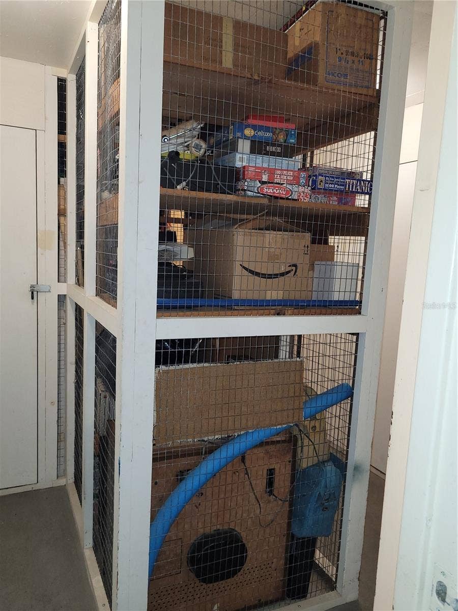 10355 PARADISE BOULEVARD, #608, Treasure Island, FL 33706 Larger storage locker 6x5