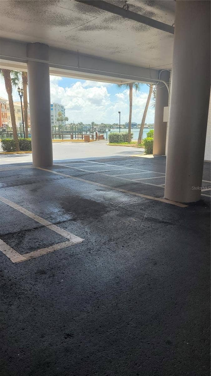 10355 PARADISE BOULEVARD, #608, Treasure Island, FL 33706 Parking space at back area entrance