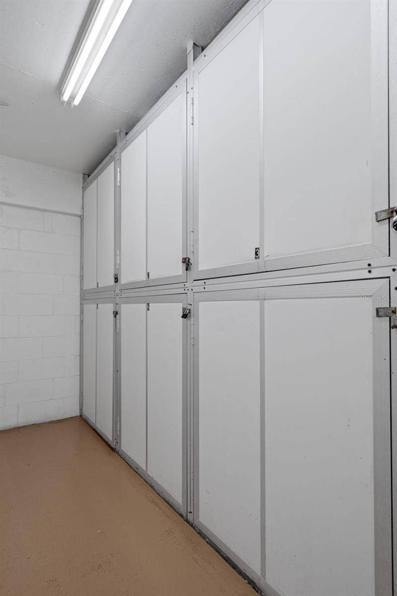 1230 GULF BOULEVARD, #303, Clearwater Beach, FL 33767 Secure locker (#3) for your detergent, fabric softener and more!