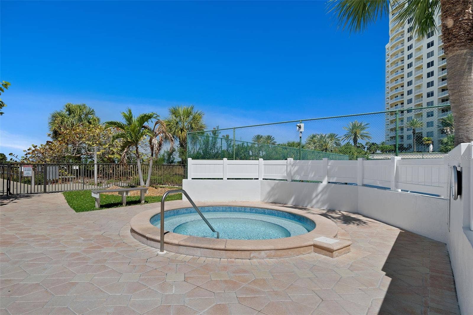 1230 GULF BOULEVARD, #303, Clearwater Beach, FL 33767 Relax in the spa after a hard day at the beach!