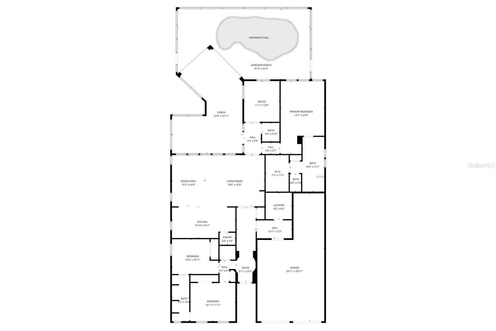 10107 CARNOUSTIE PLACE, Bradenton, FL 34211 Floor Plan