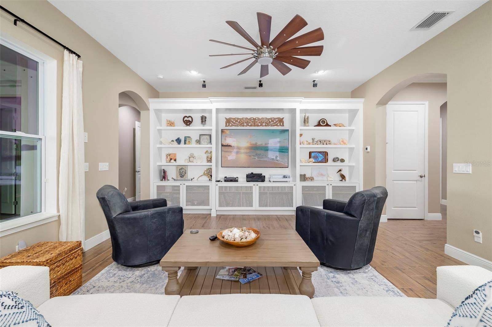 10107 CARNOUSTIE PLACE, Bradenton, FL 34211 Custom Built Entertainment Center