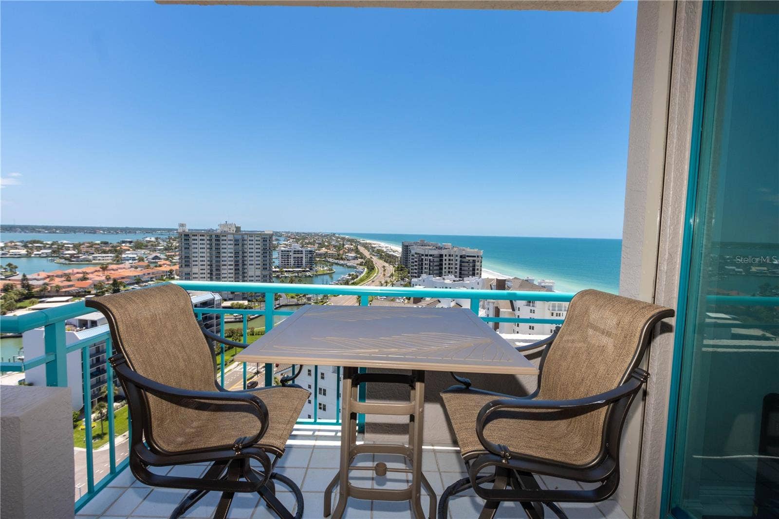 1560 GULF BOULEVARD, #1607, Clearwater, FL 33767 Incredible balcony views