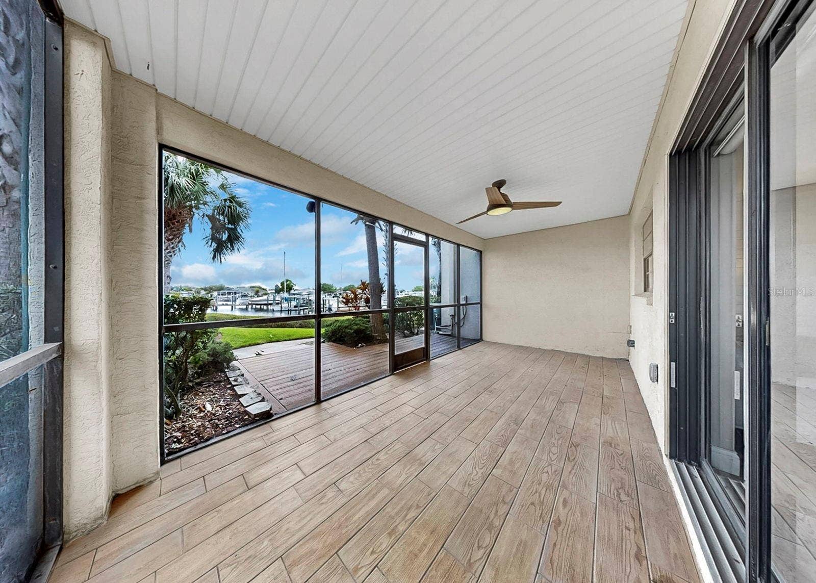 626 YARDARM DRIVE, #13, Apollo Beach, FL 33572 Downstairs Covered Lanai
