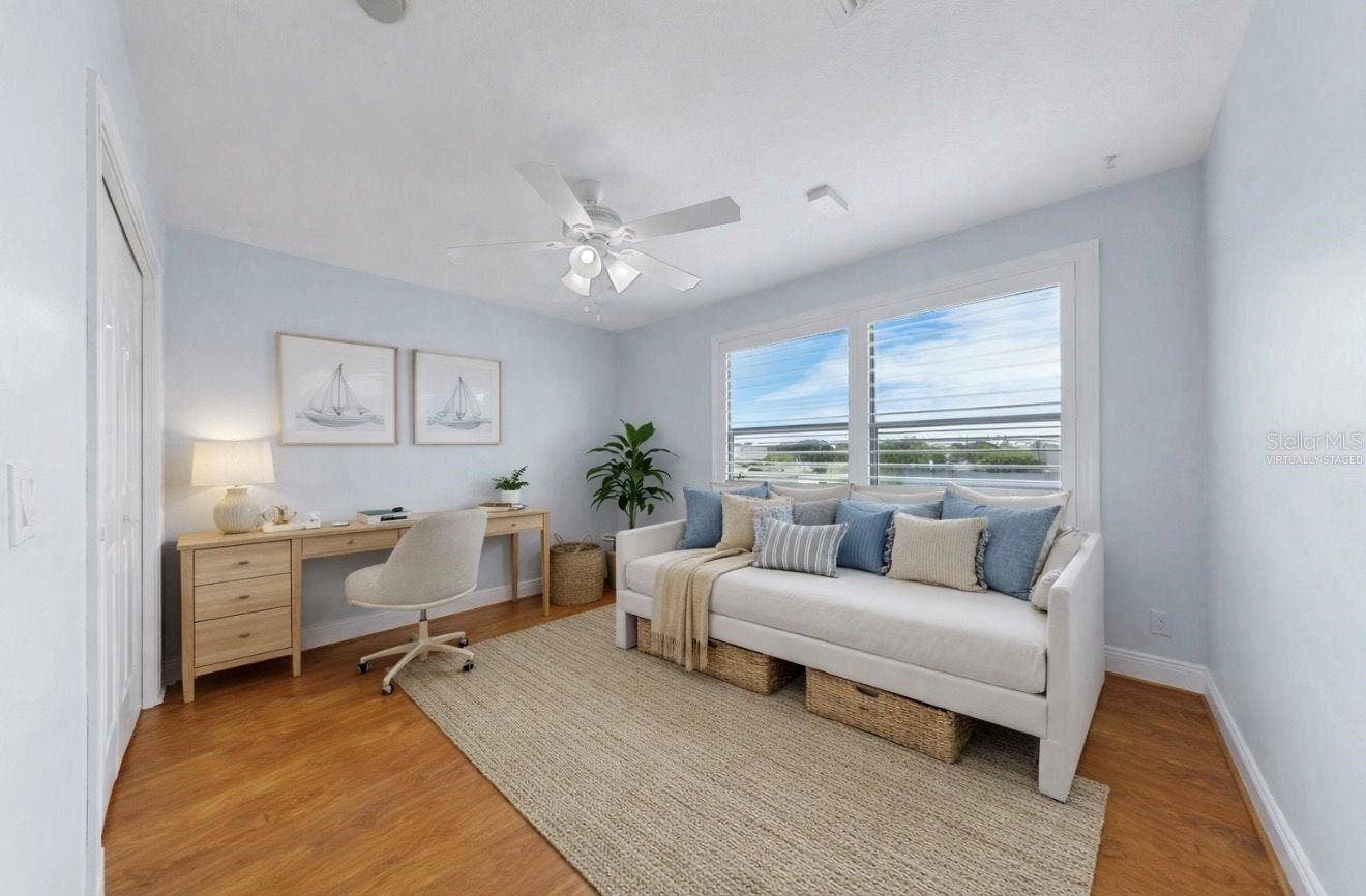 626 YARDARM DRIVE, #13, Apollo Beach, FL 33572 Bedroom 3 Virtually Staged