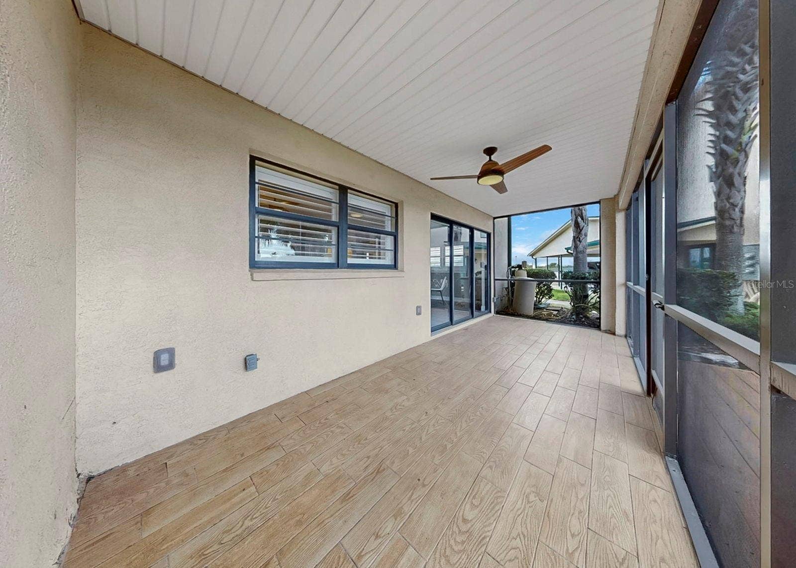 626 YARDARM DRIVE, #13, Apollo Beach, FL 33572 Downstairs Covered Lanai