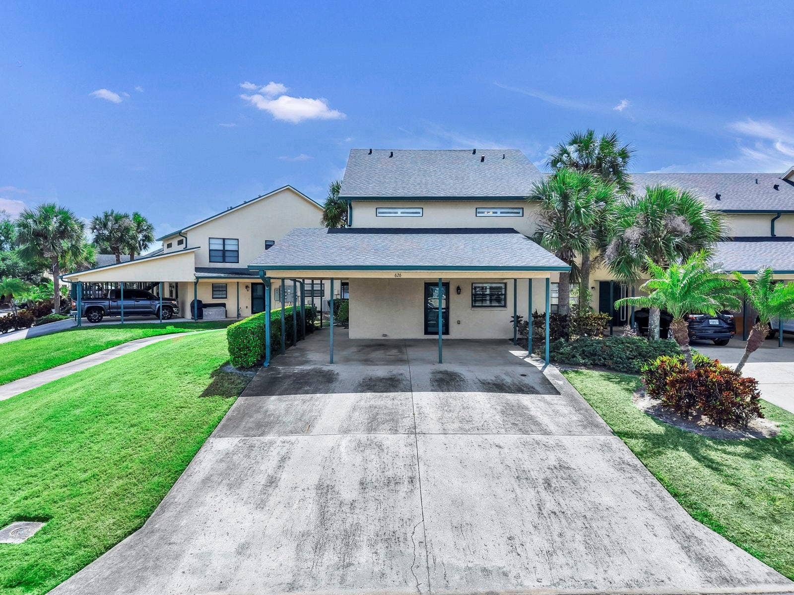 626 YARDARM DRIVE, #13, Apollo Beach, FL 33572 Front Exterior/Carport