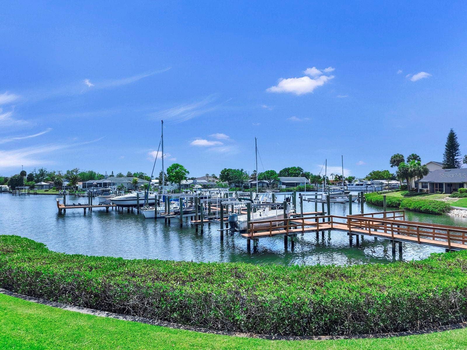 626 YARDARM DRIVE, #13, Apollo Beach, FL 33572 Backyard/Docks