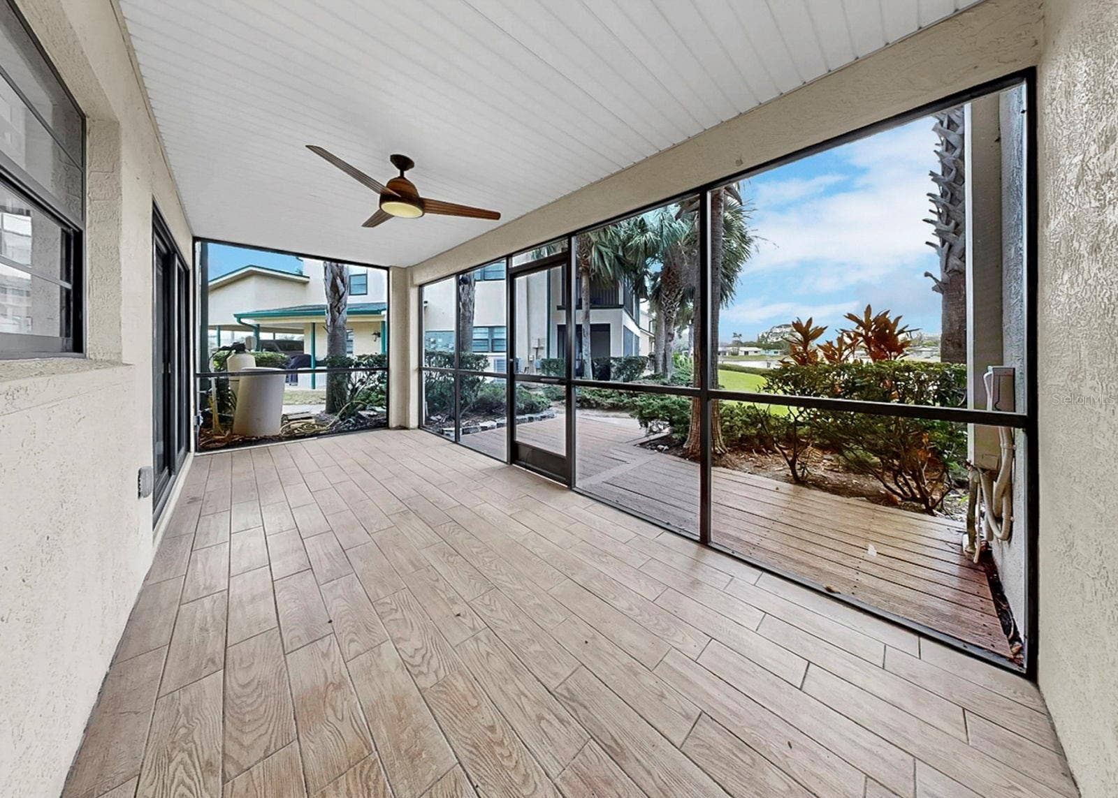 626 YARDARM DRIVE, #13, Apollo Beach, FL 33572 Downstairs Covered Lanai