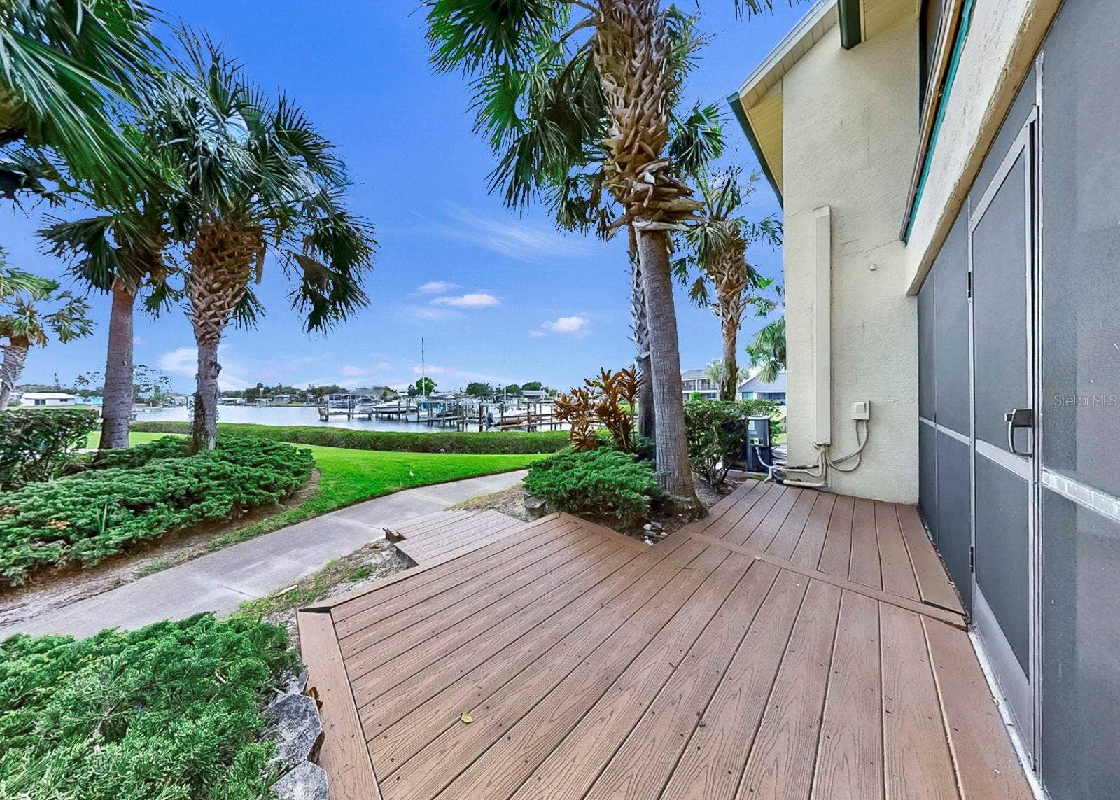 626 YARDARM DRIVE, #13, Apollo Beach, FL 33572 Back Patio
