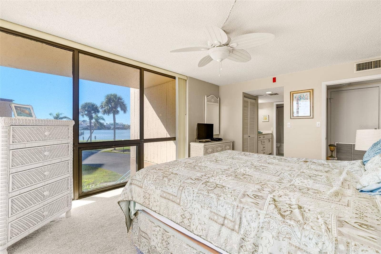1 KEY CAPRI, #102E, Treasure Island, FL 33706 Master Br view is better "live" - come see for yourself!
