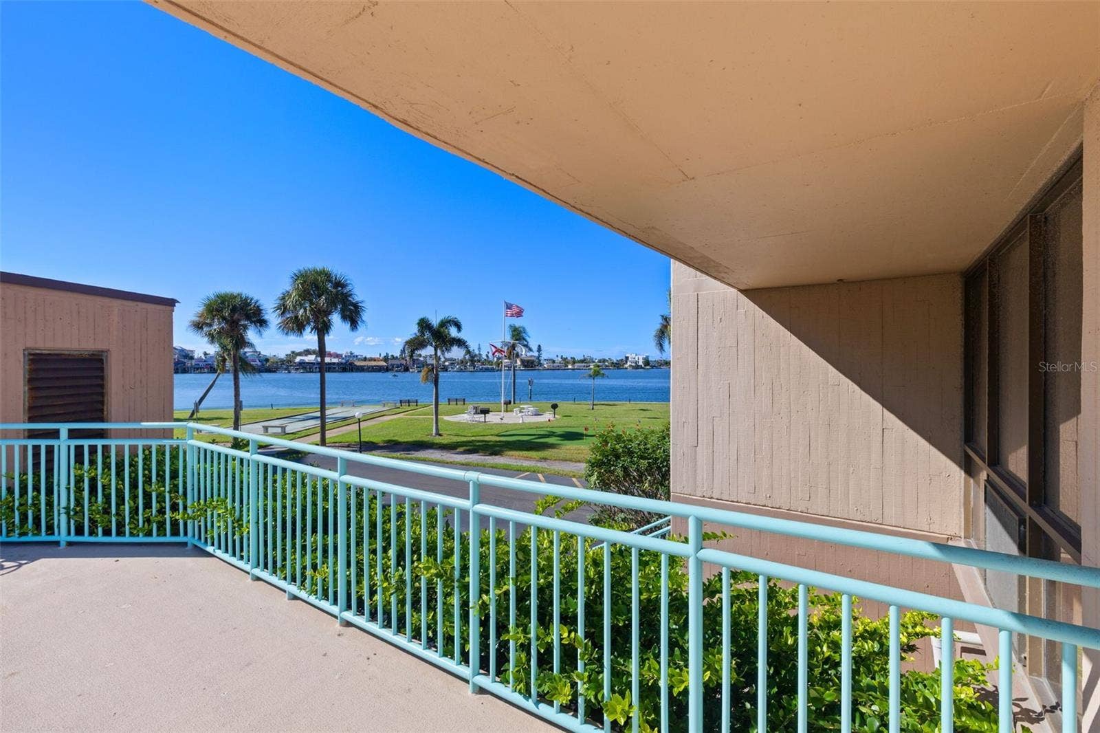 1 KEY CAPRI, #102E, Treasure Island, FL 33706 right out your door - this view is rom is the Plaza Deck