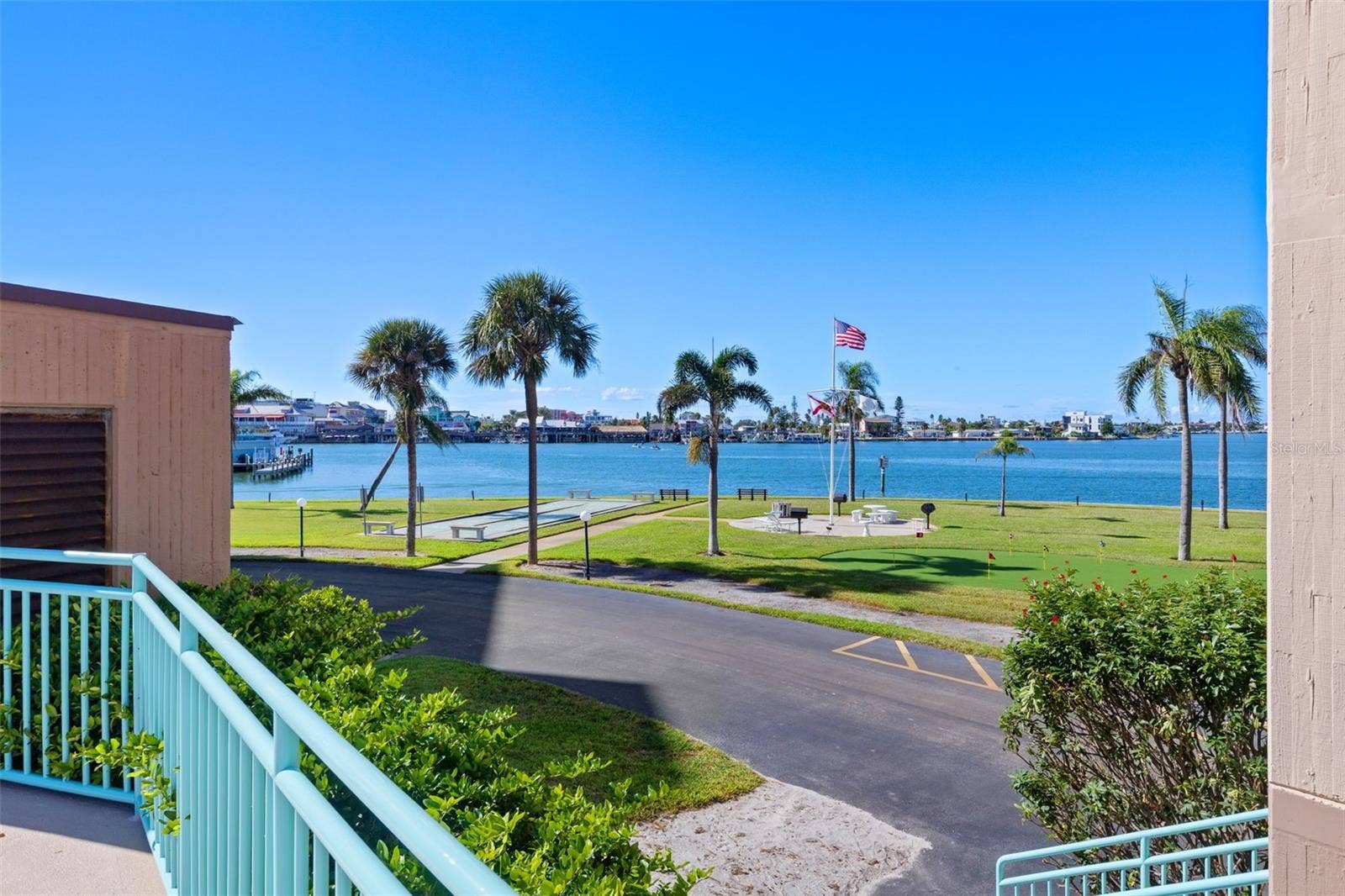 1 KEY CAPRI, #102E, Treasure Island, FL 33706 Photo taken right out your door - from the Plaza Deck off your Private Terrace