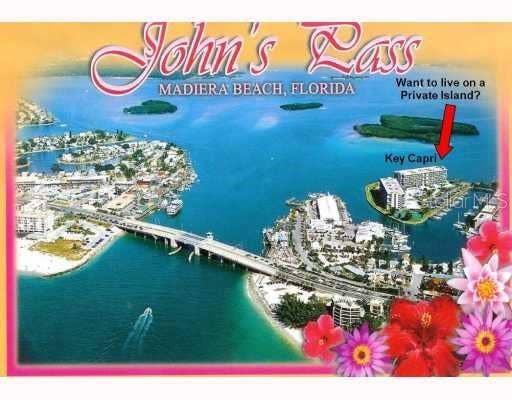 1 KEY CAPRI, #102E, Treasure Island, FL 33706 Live on a PRIVATE ISLAND in a GATED COMMINIY for this kind of money! HURRY and CALL TODAY for an appointment