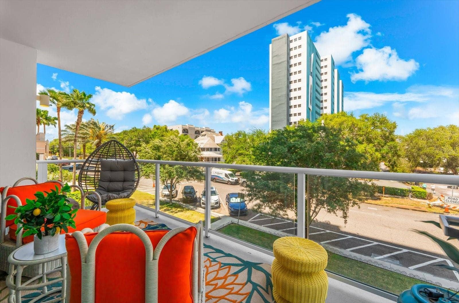 176 4TH AVENUE NE, #201, St Petersburg, FL 33701 Aerial Water and Building Views