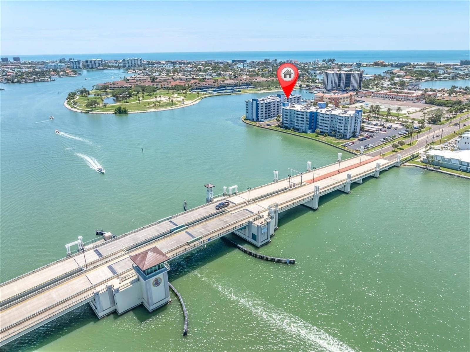 450 TREASURE ISLAND CAUSEWAY, #102, Treasure Island, FL 33706 Treasure Island Causeway over Boca Ciega Bay