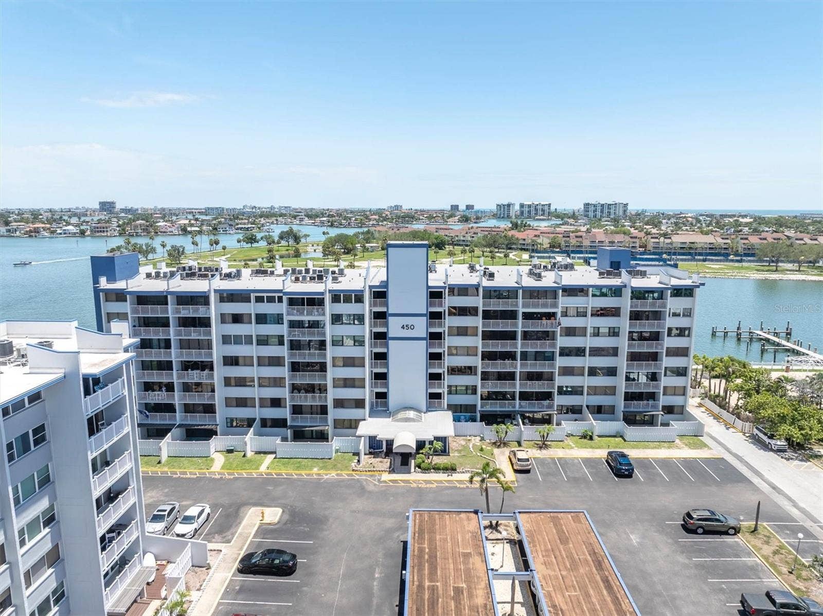 450 TREASURE ISLAND CAUSEWAY, #102, Treasure Island, FL 33706 7 floor building North side