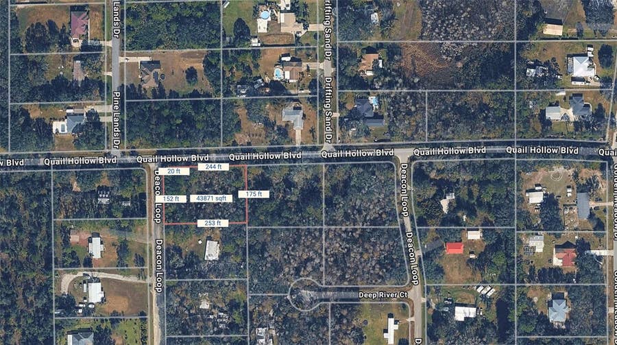 Property photo for QUAIL HOLLOW BOULEVARD, Wesley Chapel, FL