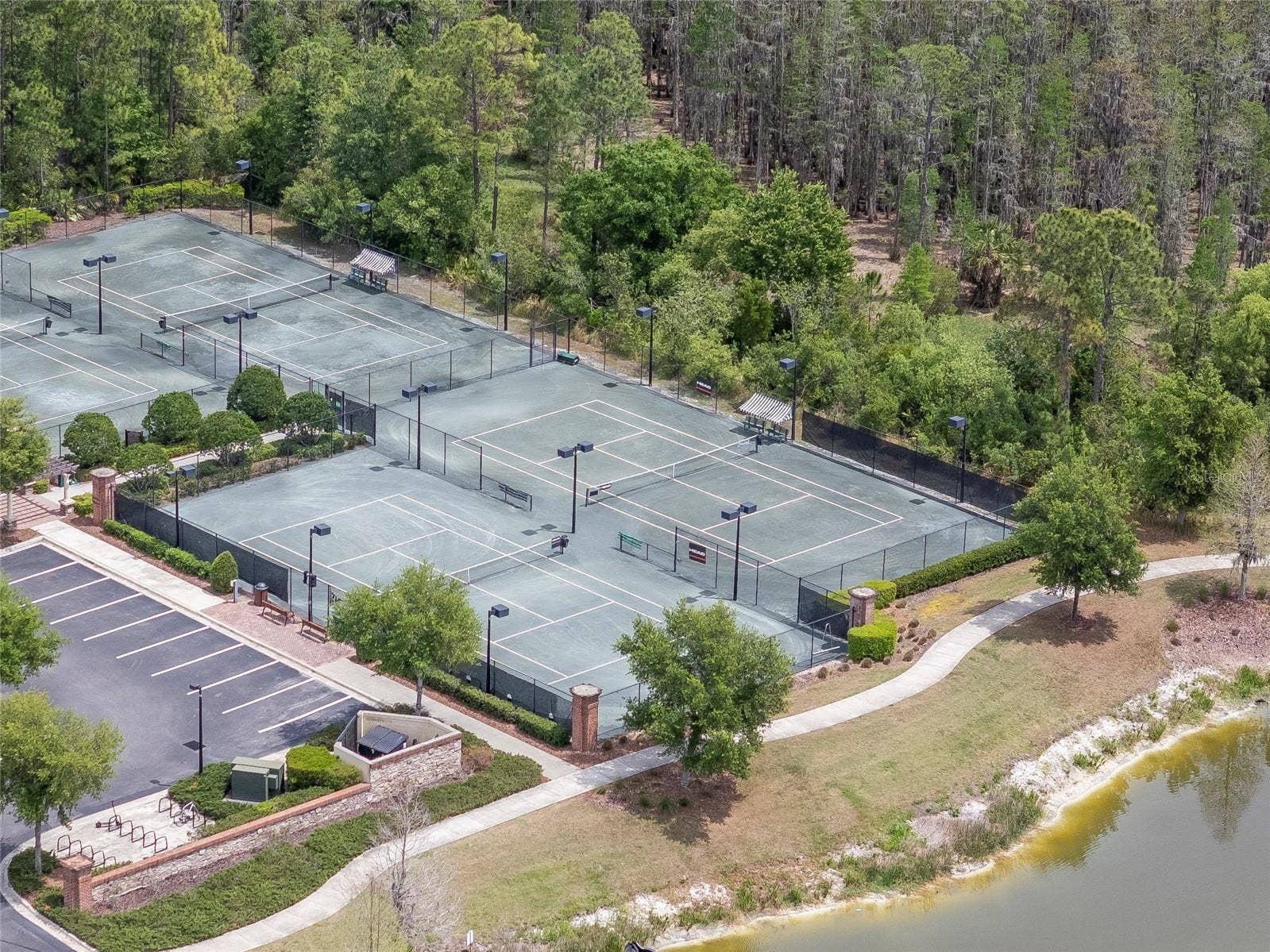 4170 BARLETTA COURT, Wesley Chapel, FL 33543 Estancia Tennis Courts