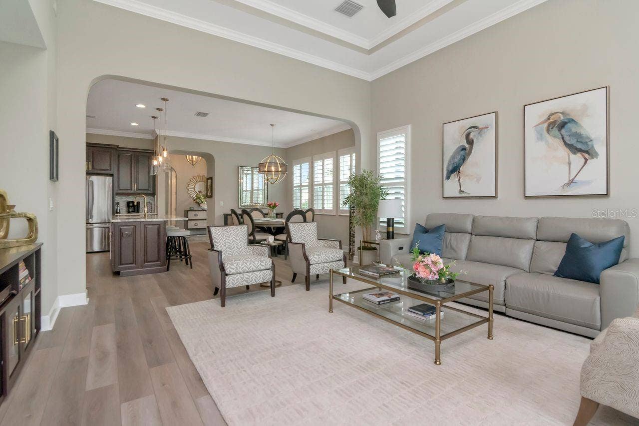 4170 BARLETTA COURT, Wesley Chapel, FL 33543 Living Room