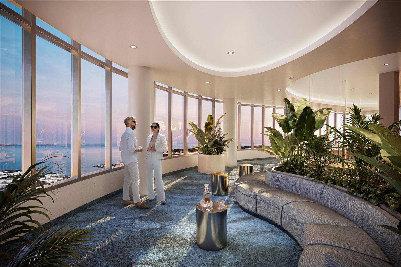 400 CENTRAL AVENUE, #2505, St Petersburg, FL 33701 Sky Lounge on the 46th floor