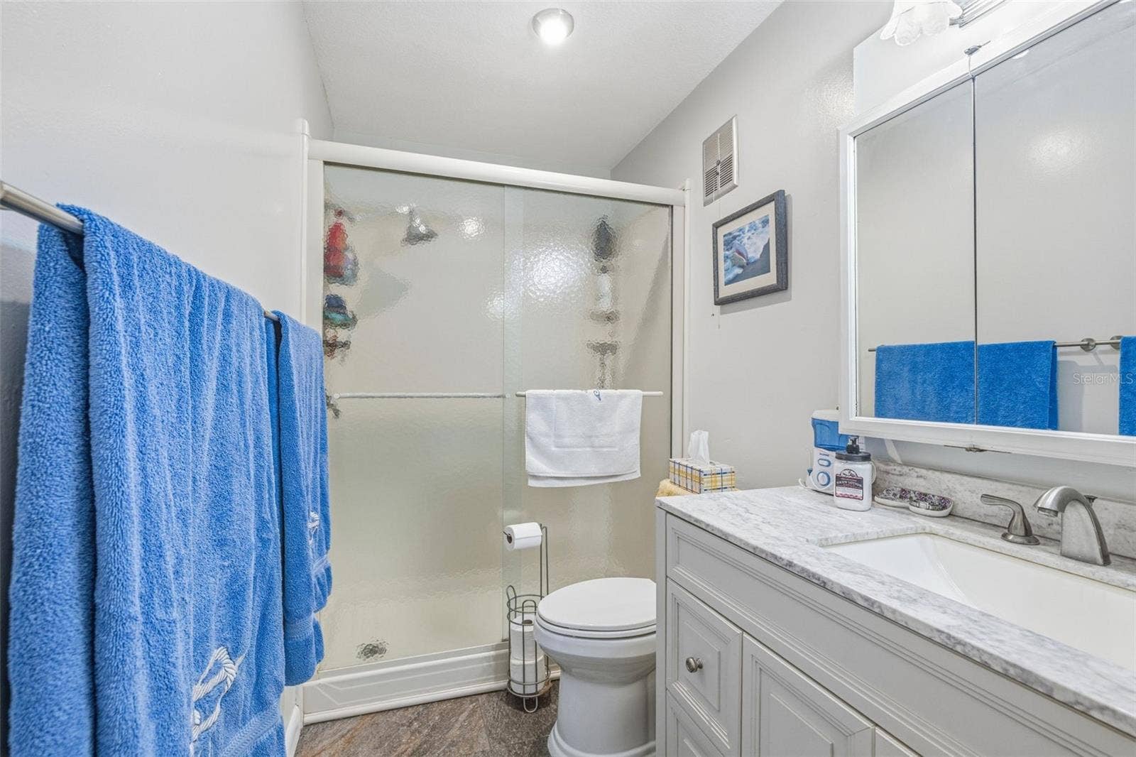 5521 80TH STREET N, #212, St Petersburg, FL 33709 Full bathroom with walk in shower