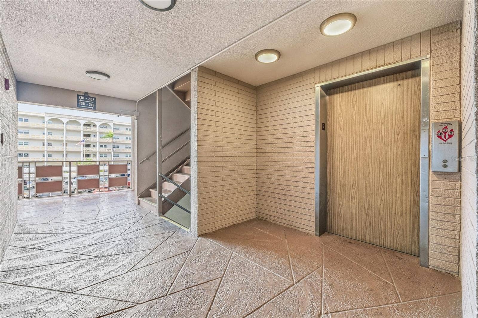 5521 80TH STREET N, #212, St Petersburg, FL 33709 Elevator access in Emory Building Five Towns