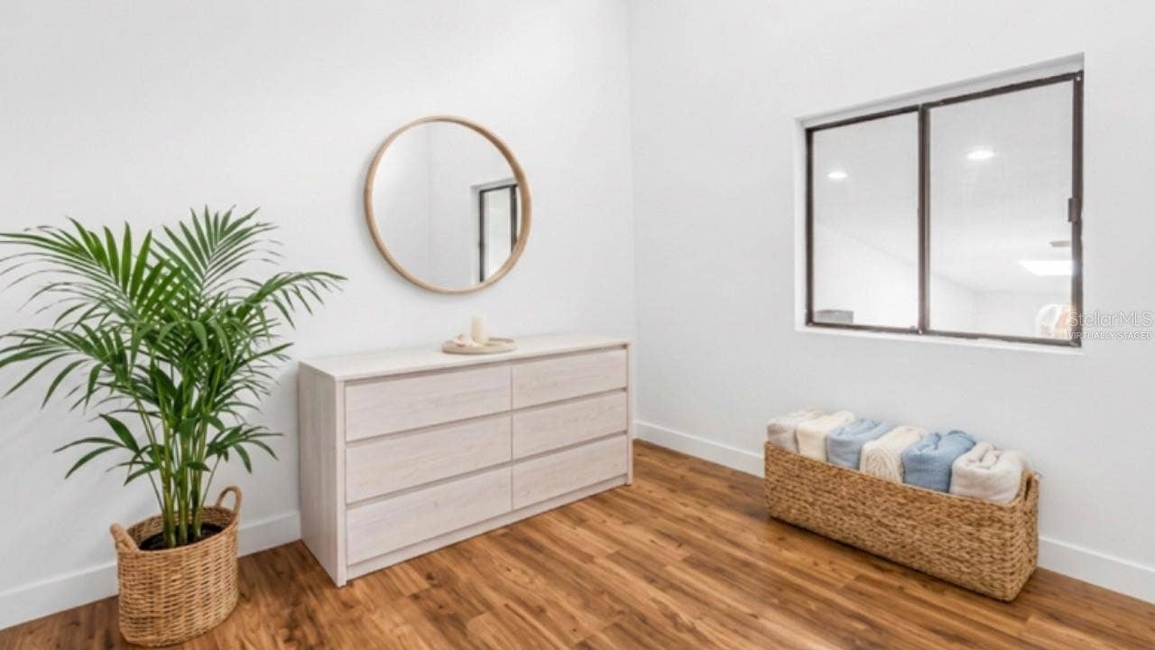 Second bedroom -virtually staged