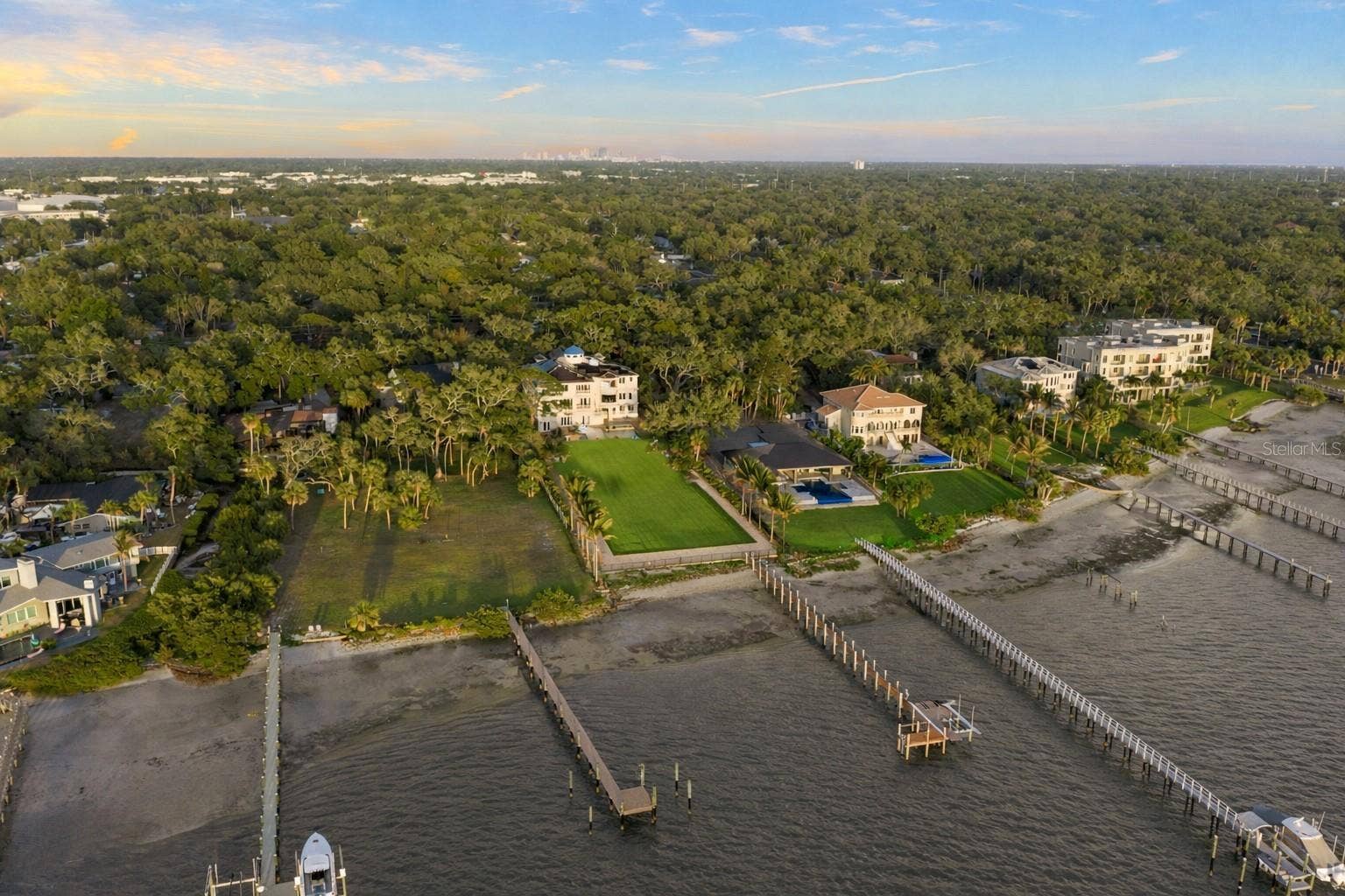 2000 PARK STREET N, St Petersburg, FL 33710 Expansive waterfront estate with direct access to open water. Over a half-acre of backyard lawn - waterfront grounds with endless possibilities.