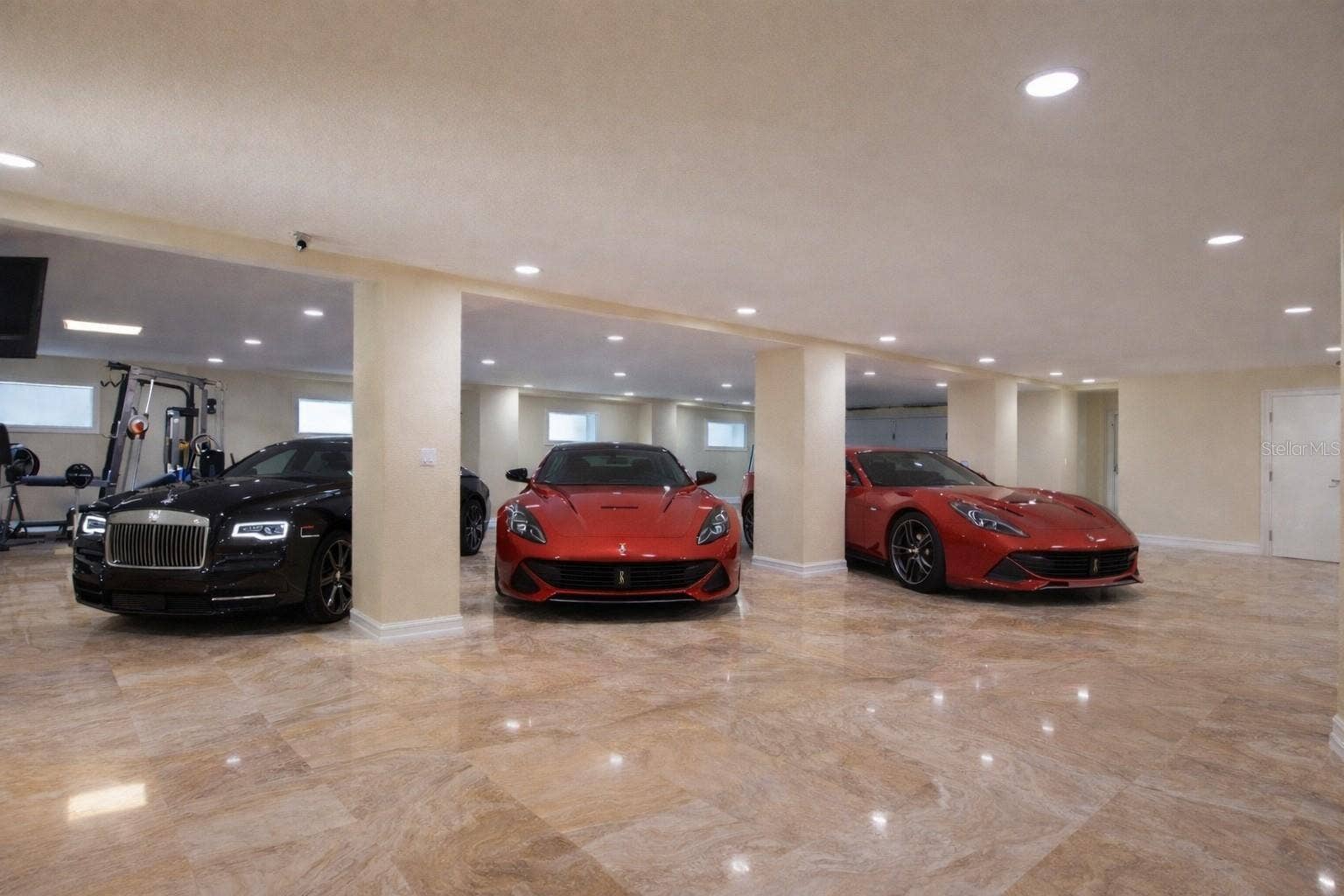 2000 PARK STREET N, St Petersburg, FL 33710 Room for 4 cars on the right garage or more including motorcycles, golf carts, or small boat.