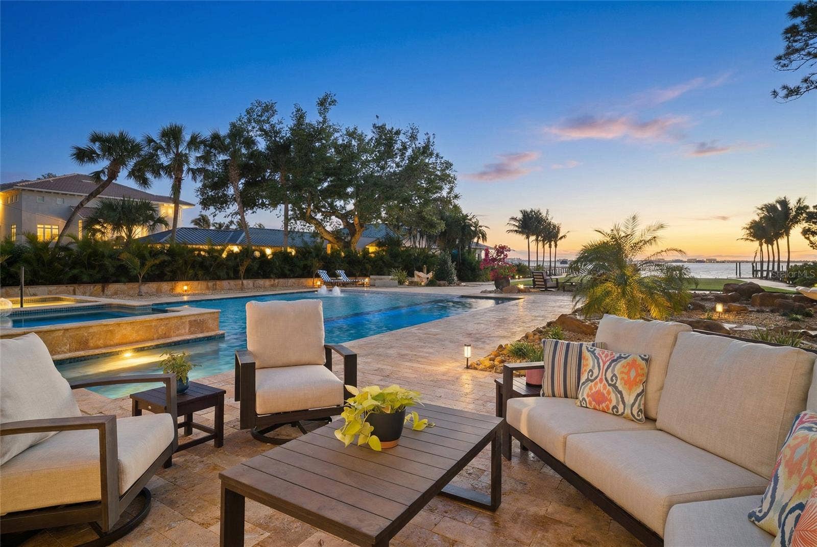 2000 PARK STREET N, St Petersburg, FL 33710 Resort-style pool and waterfront living with sunset views.