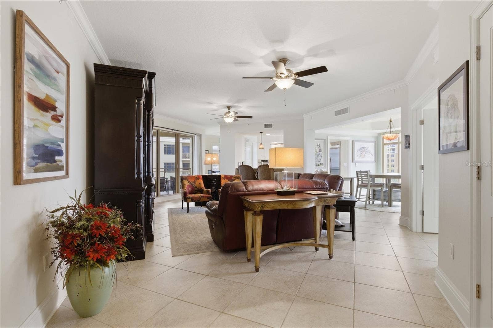 Plenty of room for entertaining.